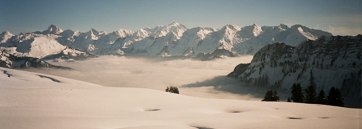Chaîne des Aravis, Mont Blanc, Haute-Savoie